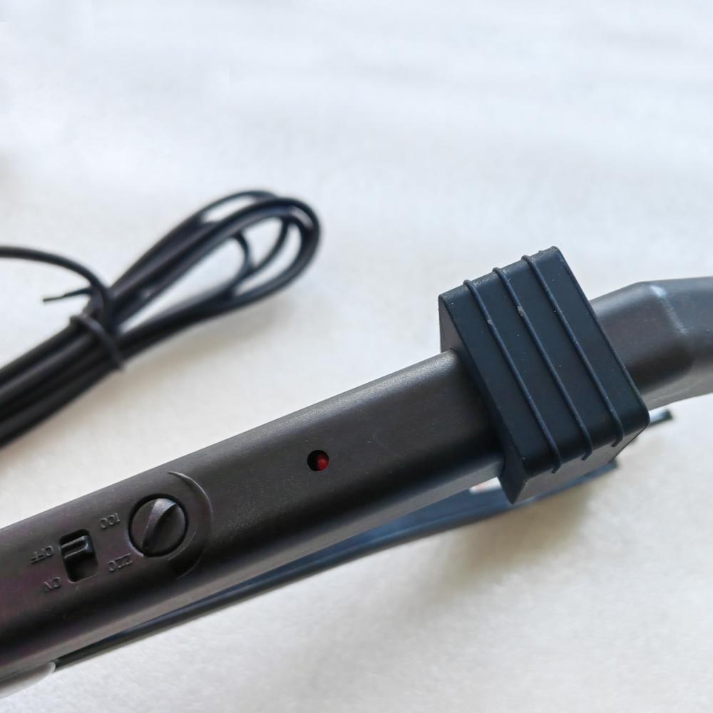 Noua sosire Calitate Black Heat Conector de păr Set de instrumente de extensie a părului cu fier de călcat controlabil cu temperatură