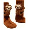 Socks Men's And Women's Long Cotton Socks Christmas Knitted Floor Socks Warm Socks