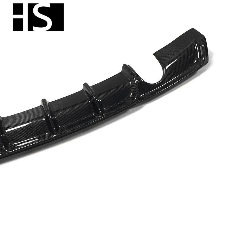 BMW 3 Series F30/F35 MT MP Style Carbon Fiber Rear Lip Dual Outlet Body Kit