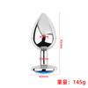 3PCS Multi Size Metal Diamond Anal Buttplug Toys for Men Women Couples Anal Expanders Sm Adult Sex Toys Gay Extreme Sex Bdsm Sex