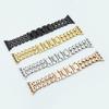 For Apple Watch 10 46mm/Ultra 2/Ultra 49mm/9 8 7 45mm/SE (2023) SE (2022) SE 6 5 4 44mm/3 2 1 42mm Stainless Steel Heart Watch Band