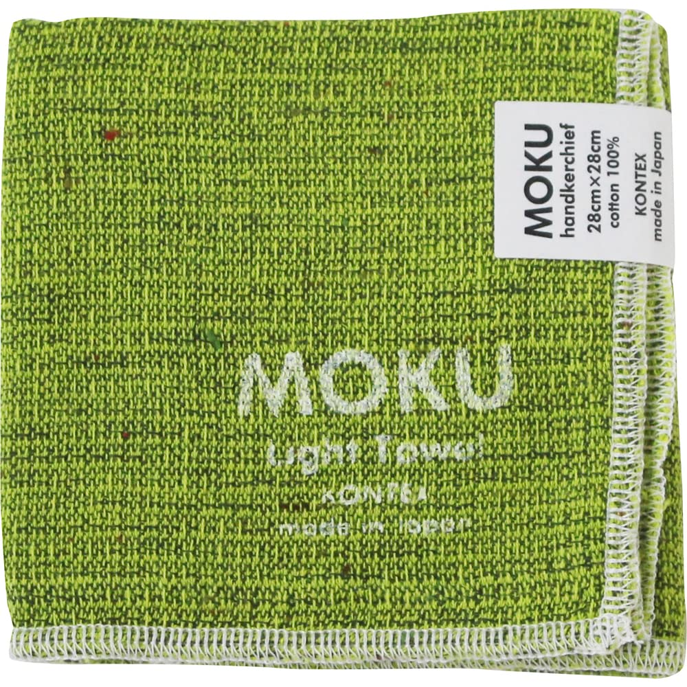 Imabari Towel kontex MOKU Light Towel Handkerchief lime green зеленый лайм