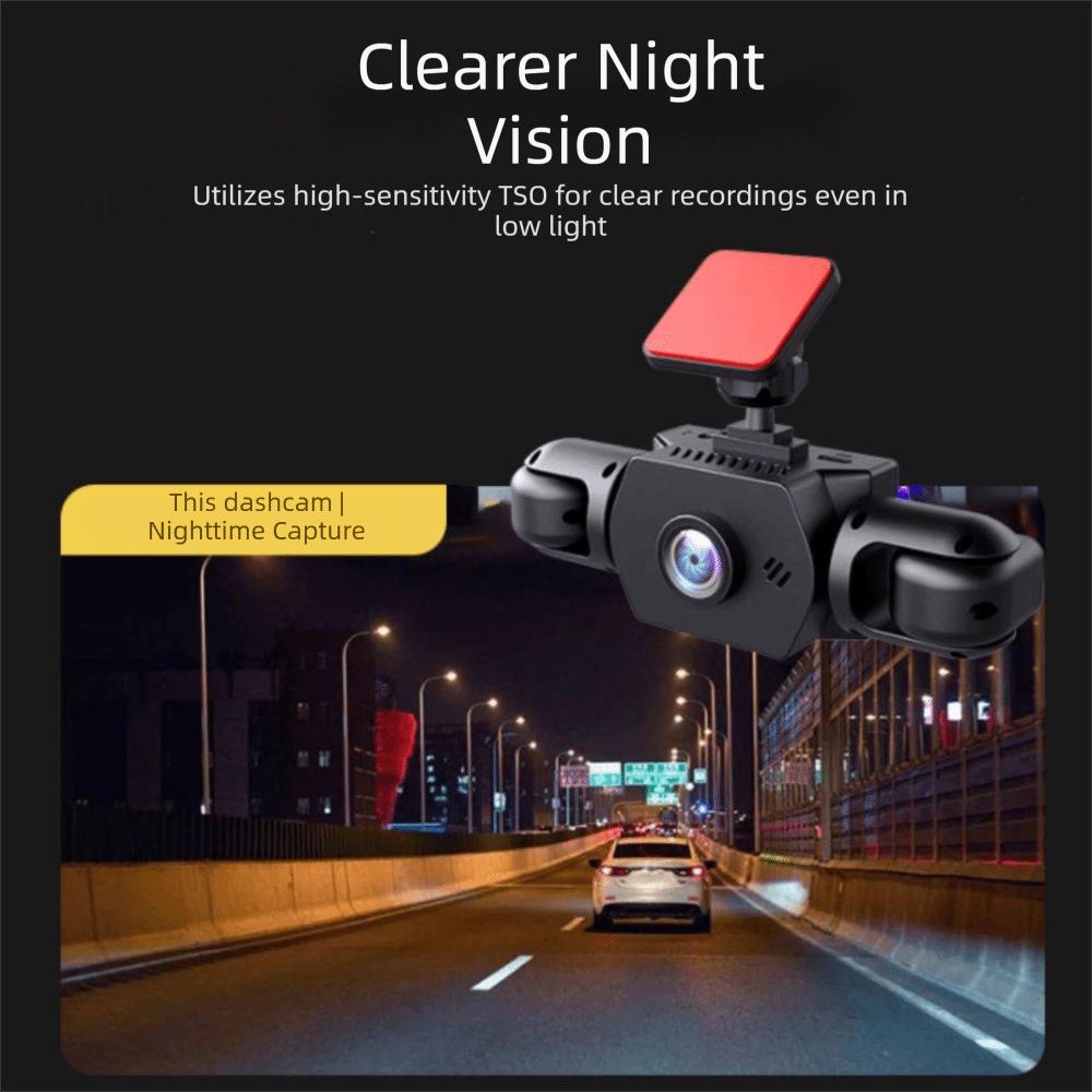 Full HD Recording Dash Camera System Night Vision 360 Degree Dash Cam For Taxi Fleet