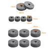 23pcs Cymbal Replacement Accessories Drum Parts with Cymbal Stand Felts Drum Cymbal Felt Pads
