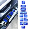 11pcs Car Door Window Lift Switch Sequin Lid Cover Trim for Honda Civic 10th 2016 2017 2018 2019 2020 Car Accessories Interior