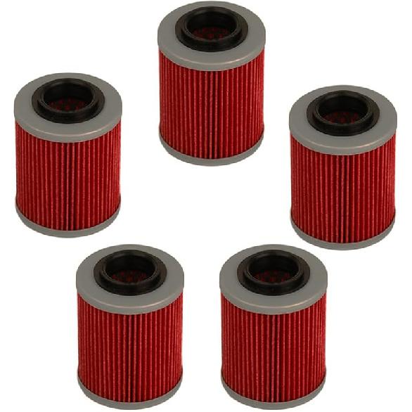HIFROM Oil Filter Replacement for HF152 KN152 Can-am Commander Bombardier Outlander Max 330 400 650 800 500 1000 DS650 DS650X Baja Aprilia Rsv Mille