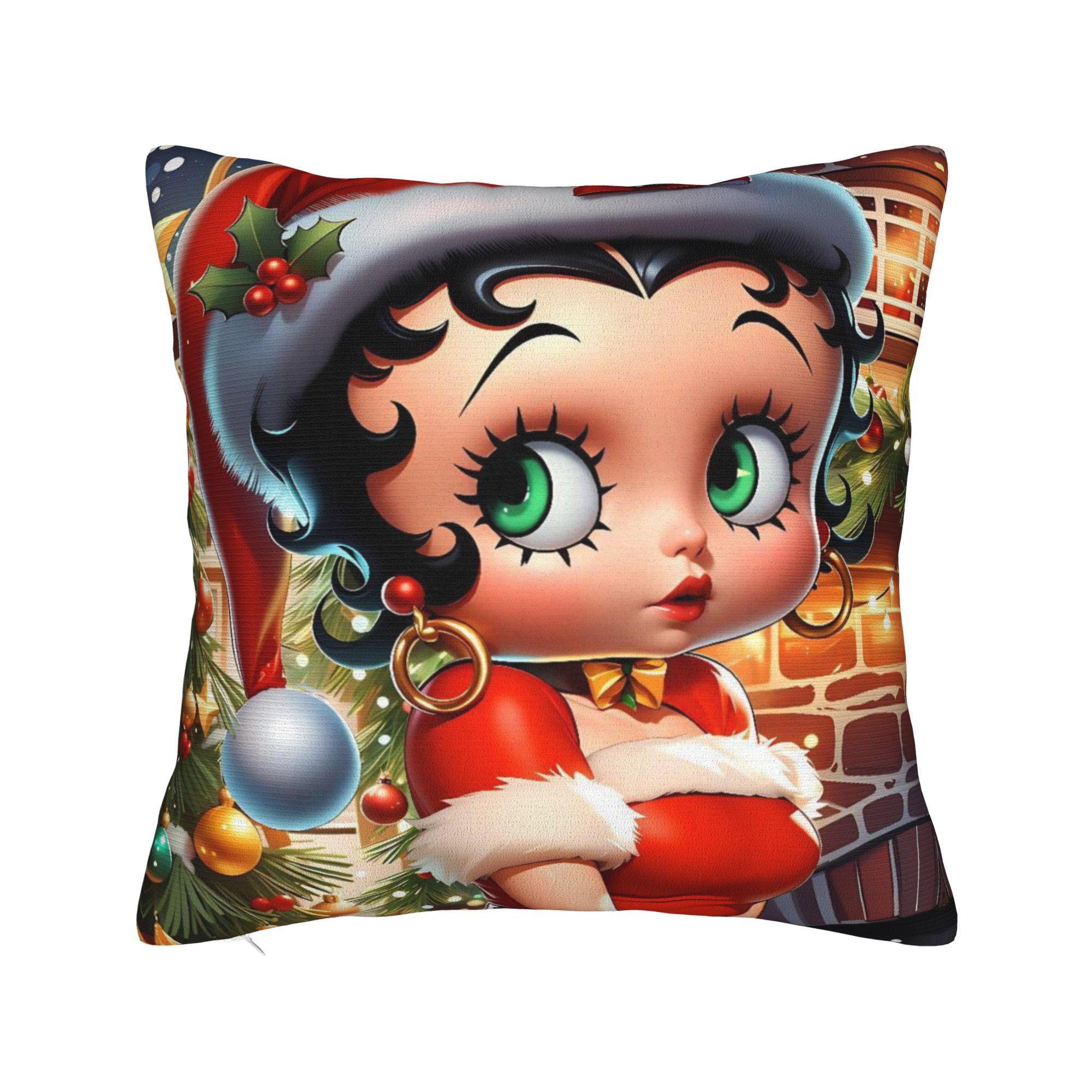 Decorative Pillowcases B-Bettys Boops Product Car  Pillow Case Cover Drop Shipping Multiple Sizes 20x20Inch