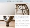 Miyatake Manufacturing Stool Chair Storage White Width 51 x Depth 31 x Height 42cm Celestia Stylish Low BCW-5030