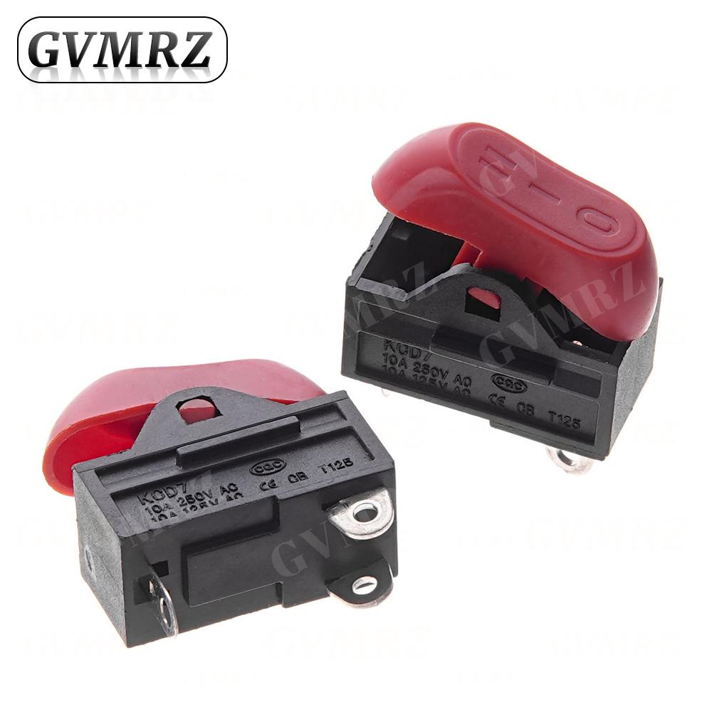 5PCS 10A 250VAC Hair Dryer Switch,Rocker Switch,3 Position ON OFF Boat Switch