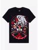Hot Topic Exclusive Hazbin Hotel The Vees Pride DoubleSided Print Cotton Streetwear Y2k Hip Pop Short Sleeve Casual TShirt