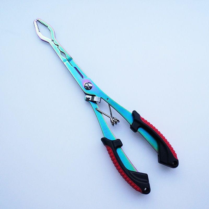 Extended Stainless Steel Multi-functional Fish Gripper & Lure Pliers with Long Handle
