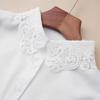 Fake Collar New Women Spring Autumn Versatile Sweaters Fashion Trend Lace Chiffon Popular Western Decorative