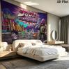 Jojos Bizarre Adventure Wall Tapestry Aesthetic Wall Hanging Printed Fabric Blanket Decorative Tapestries For Bedroom Living Room Home Decor