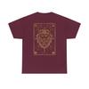 Leo Zodiac Sign T-shirt: Gold Lion Horoscope Tee