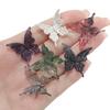 10Pcs/Lot Two-Color Butterfly Acrylic Bead Loose Spacer Bead for Jewelry Fingdings Marking DIY Necklace Bracelet Accessories