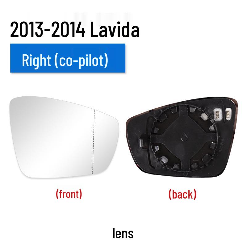 Volkswagen Lavida Rearview Mirror Shell & Turn Signal Lens Frame for 13, 15, 17 Models