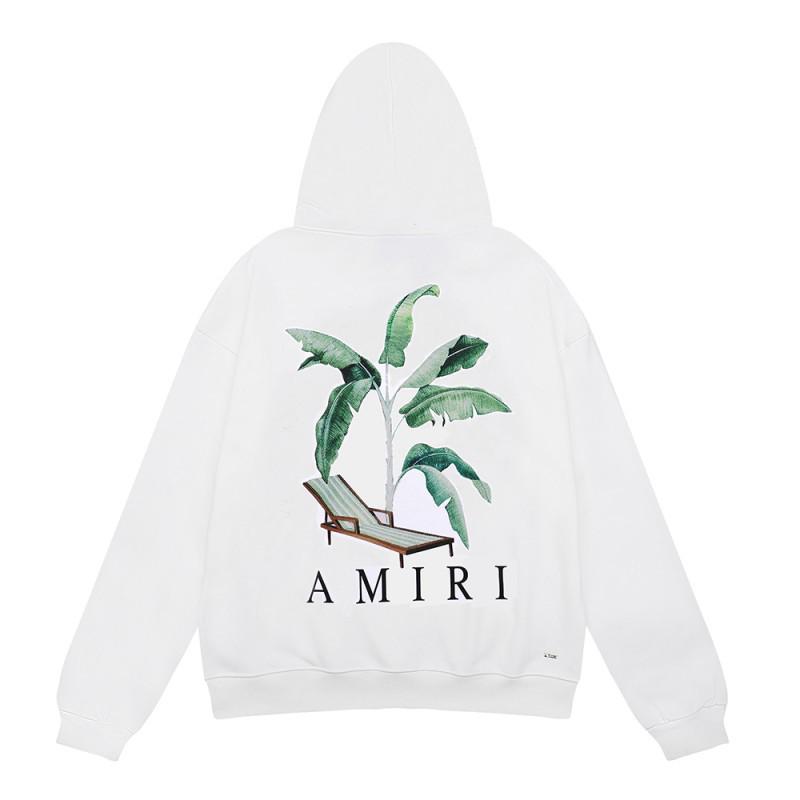 Amiri Leopard Farbverlauf Logo Engel Hoodie & Hose Set