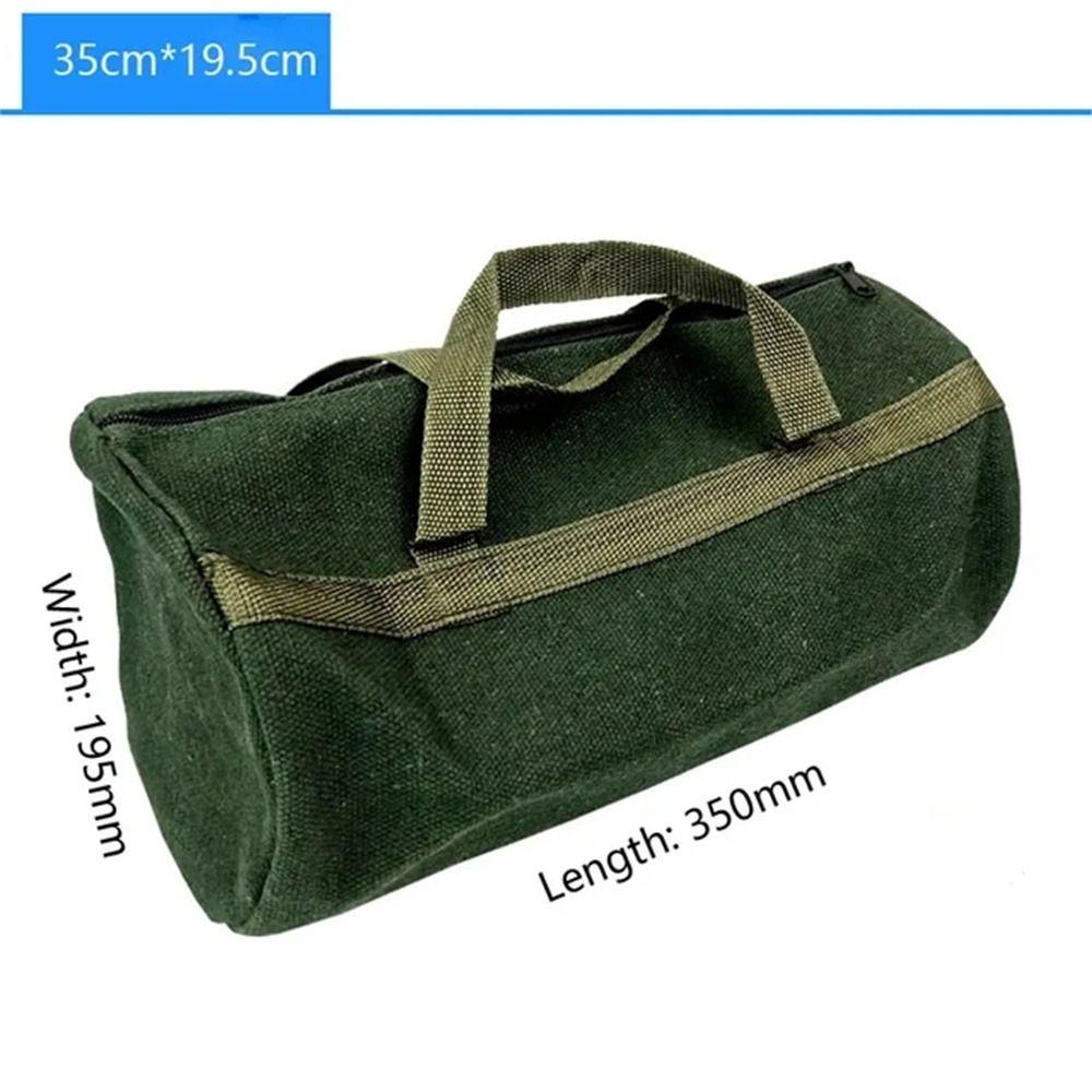 Large Capacity Repair Tool Bags Thick Canvas Hand Tool Case Tool Storage Organizer  Screwdriver