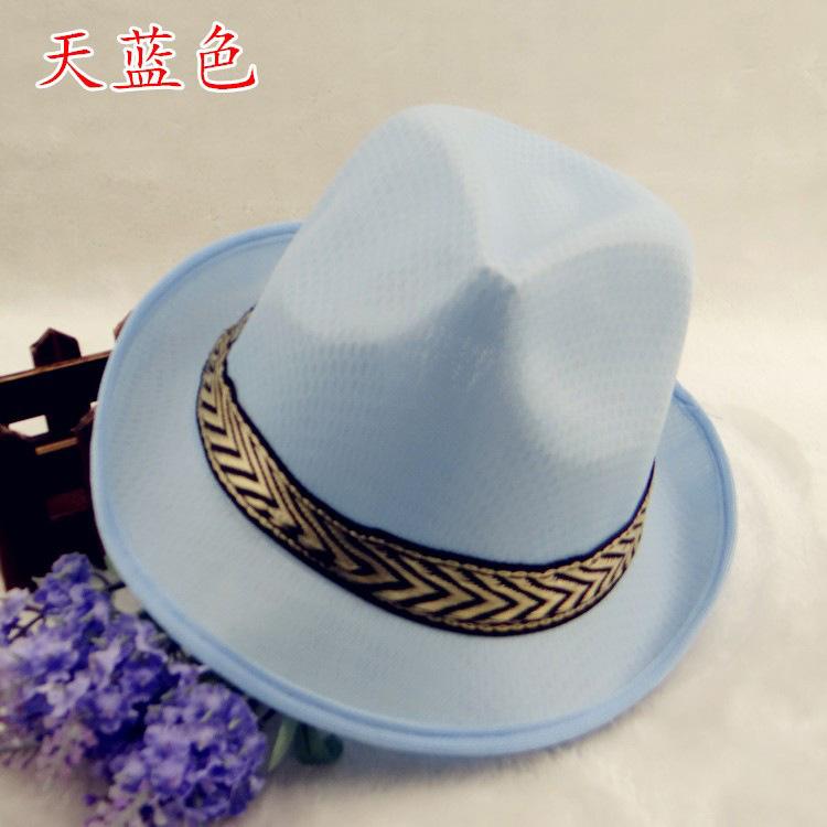 Spring Summer Autumn Men's and Women's Hats Outdoor Jazz Hats Korean Version Adult Hats