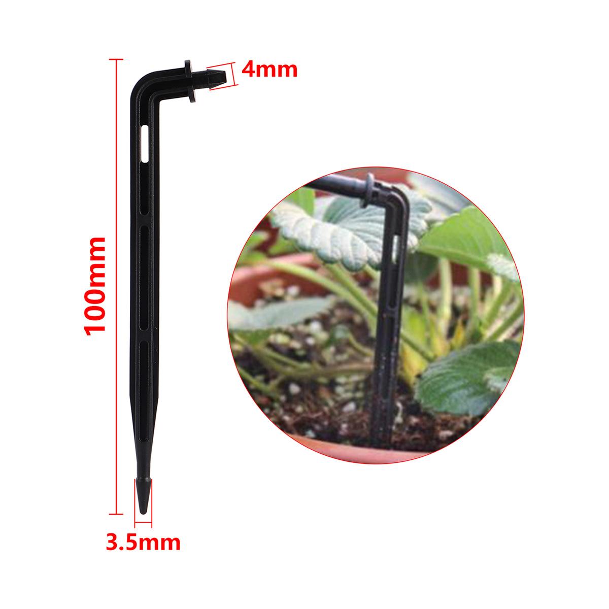 

Arrow Dripper Joint Garden Irrigation Micro Drip Emitter 1/8 Greenhouse Orchard Plant Flower Bonsai Vegetable Watering Tool 100Pcs