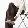 Autumn New American Trendy Brand Diagonal Corduroy Straight-leg Pants Casual Pants Large Size Men's Sports Trousers Men's