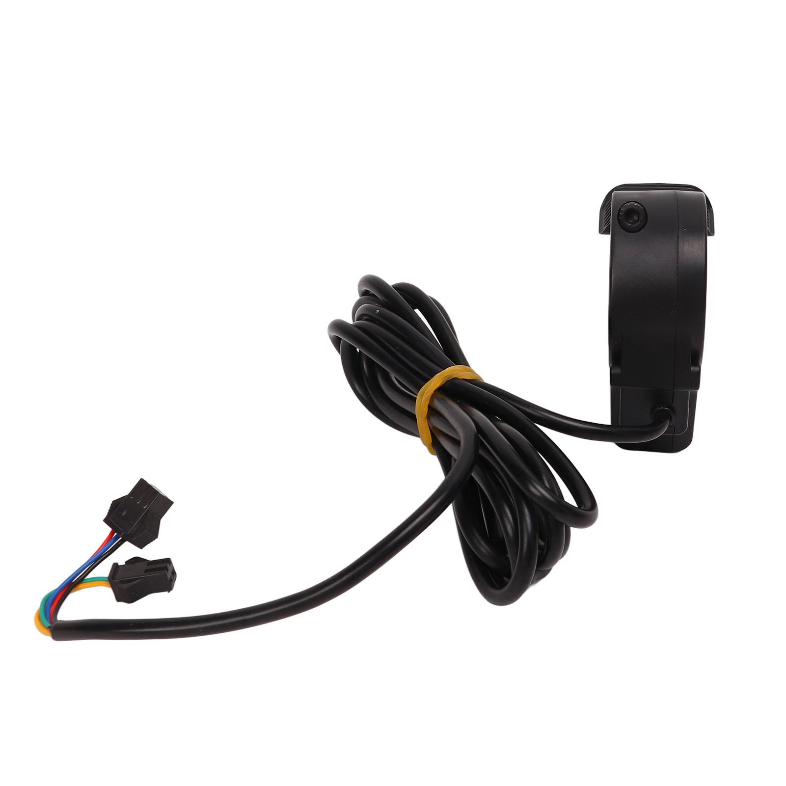 Electric Scooter Thumb Throttle ABS Right and Left Universal Vertical Electric Bike Thumb Accelerator for Conversion