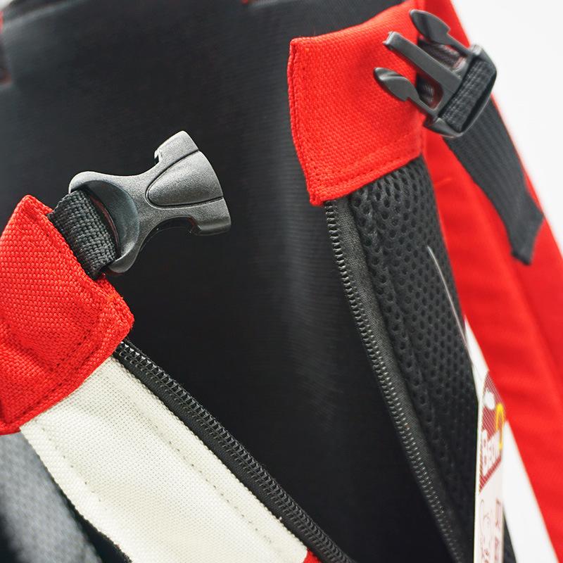 Double Shoulder Portable Travel Backpack Outdoor Pet Dog Carrier Bag Pet Dog Front Bag Mesh Backpack