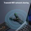 2 In 1 WiFi 6 Bluetooth 5.4 Adapter Dual Band 2.4G/5G USB WiFi Network Card 900Mbps Wireless Wlan Receiver for PC Laptop Driver Free