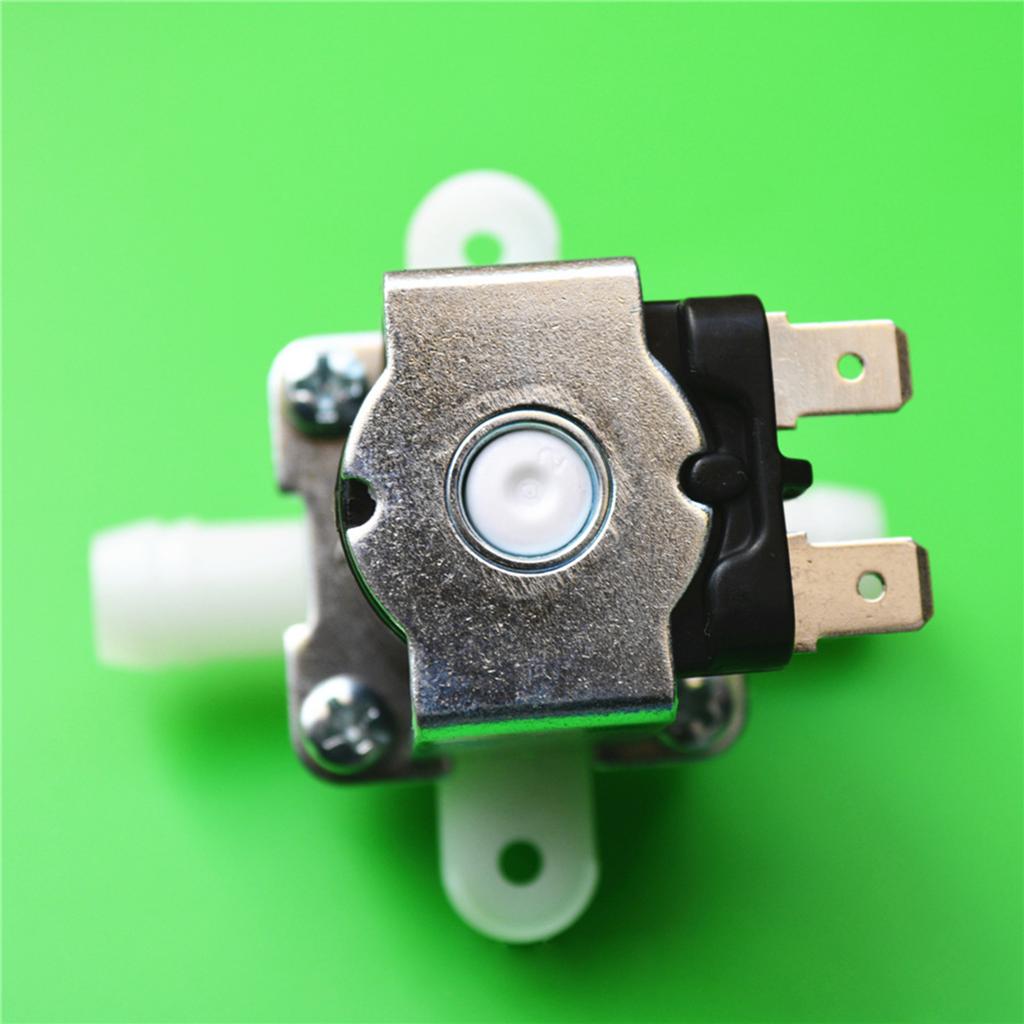 Water Solenoid for Valve Quick Connect 1/4" Pressure Solenoid for Valve 12/24/110/220V for Coffee Machine Ice Maker Wate