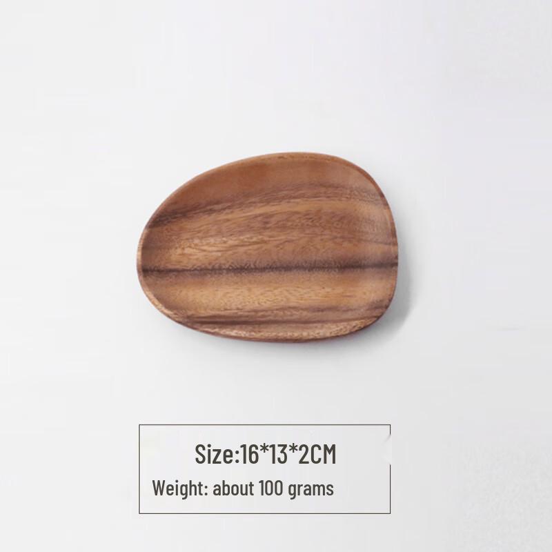 Solid Wood Irregular Serving Tray