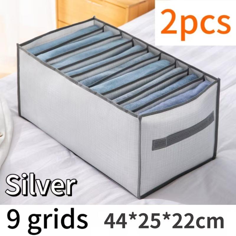 Pants Jeans Storage Box Drawers Organizer for Underwear Bra Socks Wardrobe Clothes Organizer Cabinet T-Shirt Organizers Storage