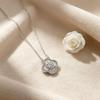 Sweet Pink Four-Leaf Clover Necklace - Unique, Versatile Design
