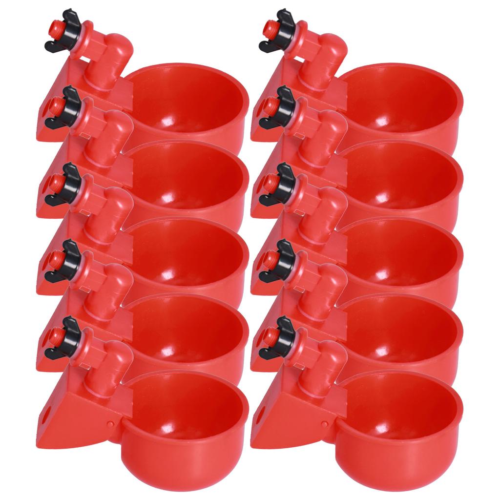 Automatic Chicken Waterer Hanging Water Cups for Quail Pigeon Duck Goose Pet Birds