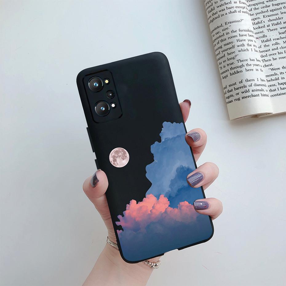For Realme GT Neo 3T Case Realme GT Neo 2 GT2 Cover Rainbow Flower Soft Silicone Protective Phone Bumper Realme GT Neo 3T 2 Case