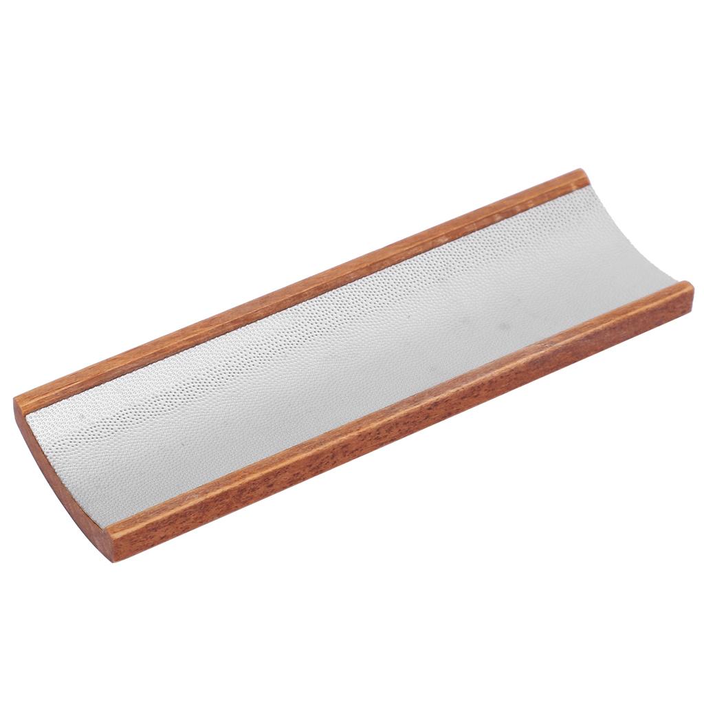 Wooden Billiards Cue Tip Tool Leather Head Grind for Snooker Pool Repairer Burnisher