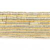 Light Gold Plated Natural Stone Hematite Beads Flat Round Rondelle Loose Spacer Beads For Jewelry Making DIY Bracelet 2/3/4/6mm