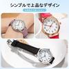 "Fashionable Women's Analog Watch Lightweight Water Resistant Simple Design Slim Band White"