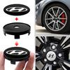 4 ks 56mm 60mm 65mm Středová krytka náboje kola auta Pro Hyundai Accent Elantra Veloster Getz Tucson i20 Krytky ráfku Samolepky Příslušenství