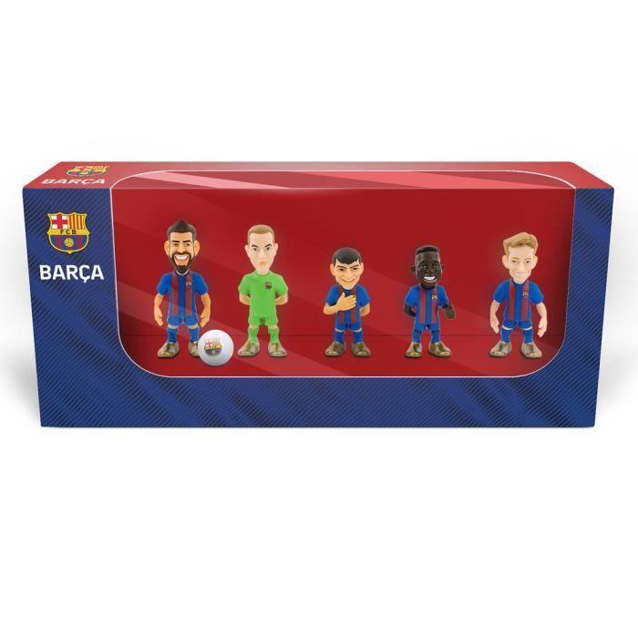 Figurine à collectionner Minix - FC Barcelone - Pack de 5 joueurs - 7cm