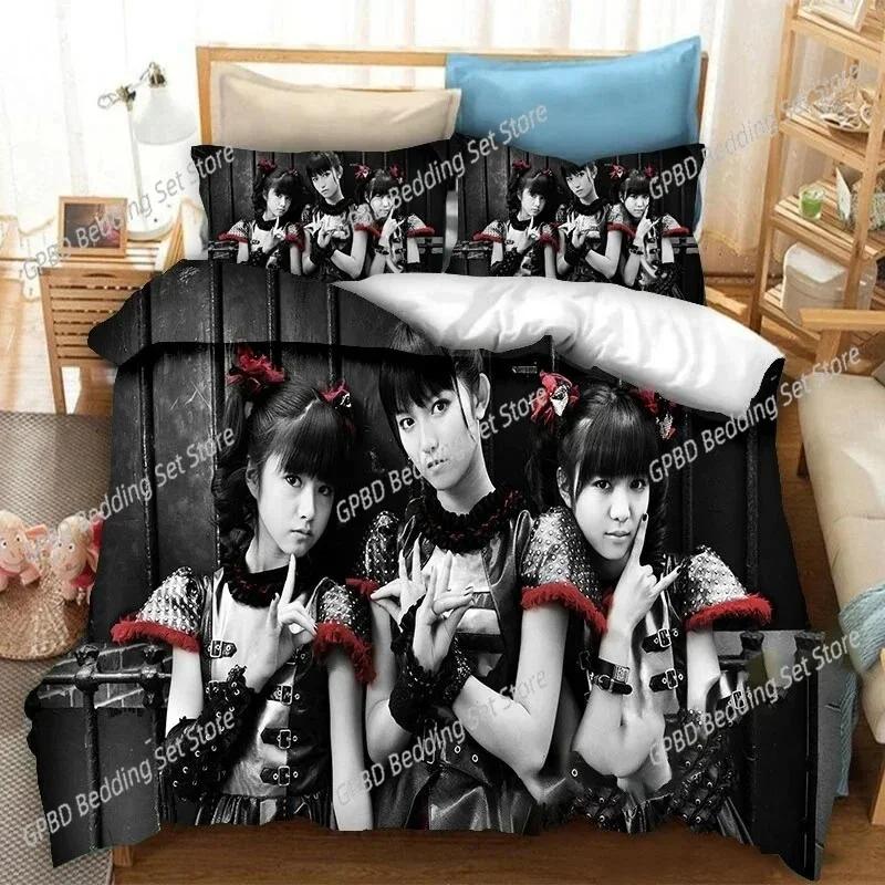 BABYMETAL Rock Band 3D NEW Duvet Cover Pillowcase Bedding Set Adult Boy Girl Bedroom Decoration Children Single Double Large