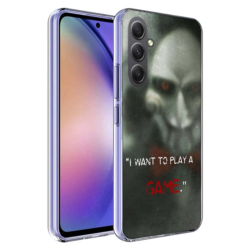 Saw Horror Moive Phone Case For Samsung A70 A50S A40 A30 A20E A16 A26 A36 A56 A17 Galaxy Note 20 10 9 8 A71 A51 A41 A31 A21S A20