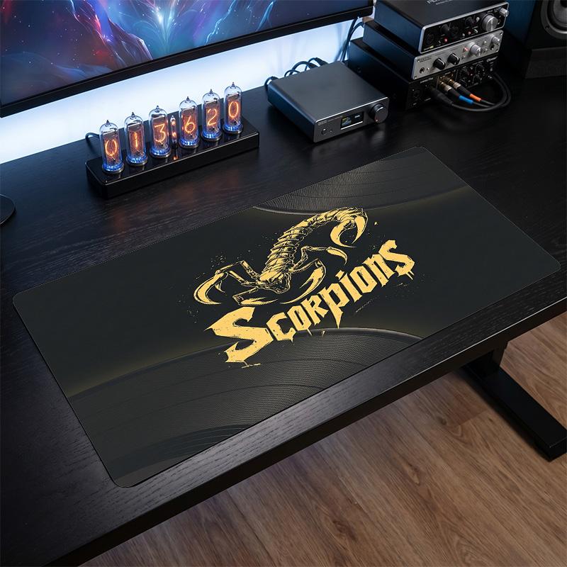 Scorpions Print Large Mouse Pad Smooth Surface Anti?Slip Desk Mat For Gaming Office Laptop Decoration