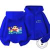 Trendy Kids Zipper Hooded Sweatshirt Cute Kawaii Winter Street Style Tops Crayon Shin Chan Children 3 14