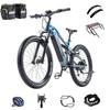 KIMDYMA Bicicletă electrică K01 all-terrain cu anvelope late, motor de 1500 W, baterie detașabilă de 48 V 20 Ah, senzor de cuplu și accelerație off-road