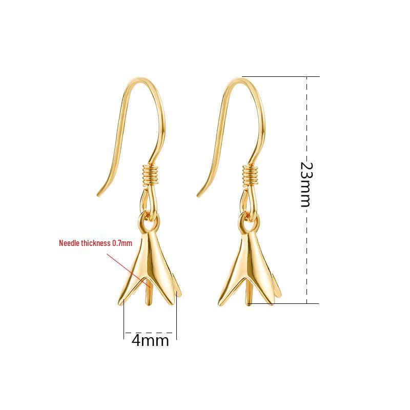 

Серьги-подвески из стерлингового серебра 925 пробы в виде цветка магнолии с инкрустацией нефритом Хэтянь