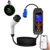 Type 2 EV Charger 250V With BTWIFI APP Control Fast Charging Portable Electric Vehicle Charger With 5M Cable Portable Electric Vehicle/PHEV 5M Cable