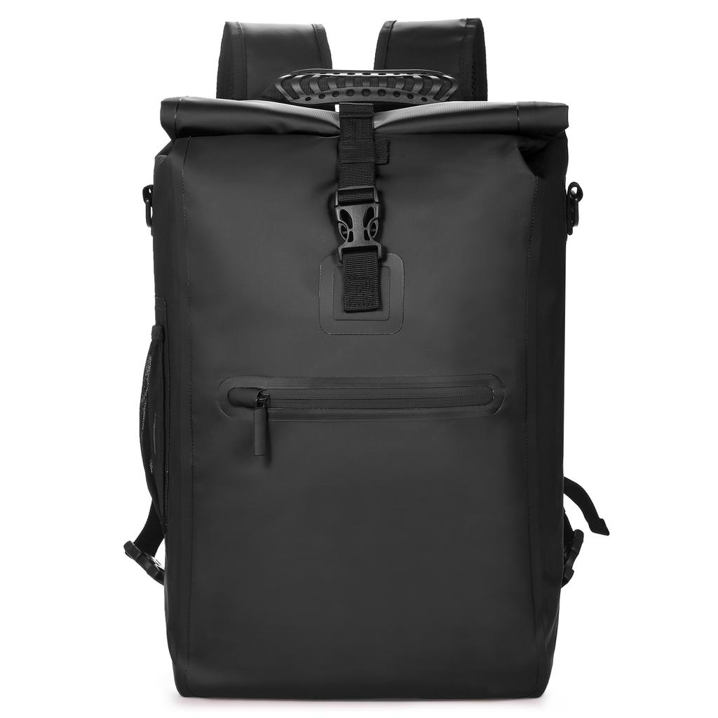 3 In 1 Waterproof Bike Pannier Bicycle Rear Rack Bag Backpack Shoulder Bag Outdoor Cycle Commuting Bag Pack with Laptop