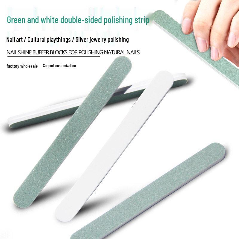 Stainless Steel Nail & Guitar Fret Polishing Strips 300800 Grit - Nail Art & Rust Removal