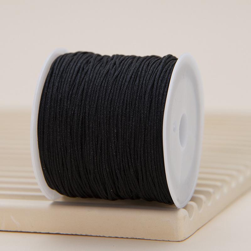 Jade Wire No. 72: 0.8mm Braided Rope for Handmade Jewelry, Bracelets & Pendants