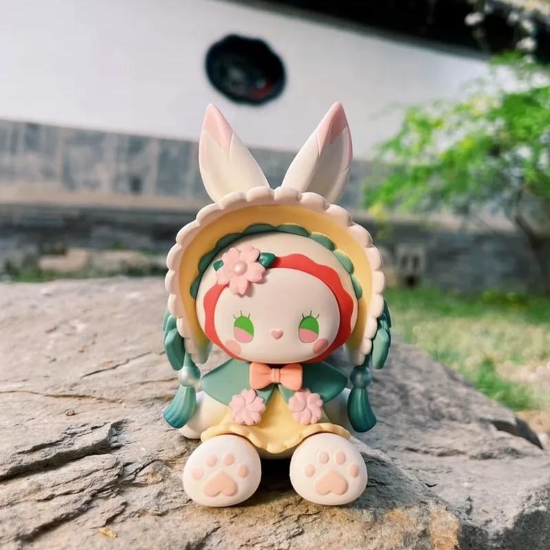 Emma Secret Forest Kveldskirsebærblomster Blindboks Jente Bursdagsgave Kreativ Skrivebordspynt Dukkesamling Mystisk Boks